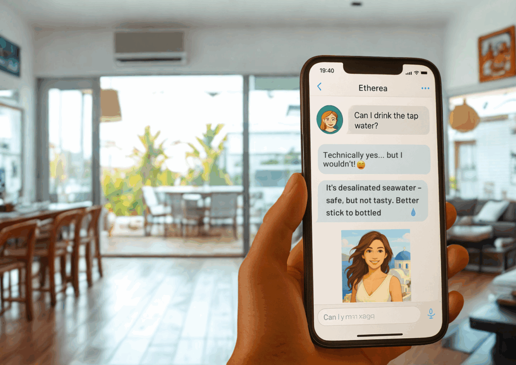 Custom digital concierge chatbot for Airbnb and short-term rentals